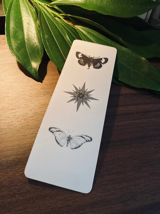 Celestial Moth & Butterfly Bookmark