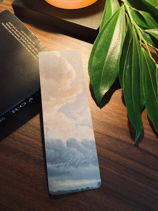 “Memento Vivere” Cloud Bookmark