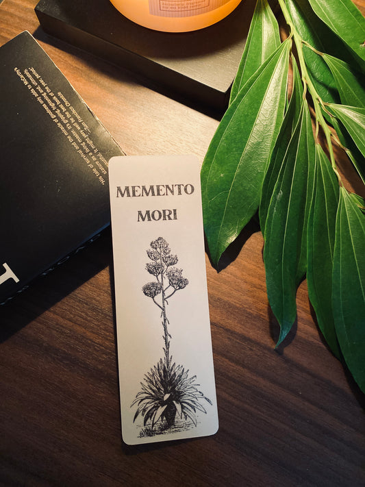 “Memento Mori” Agave Death Bloom Bookmark