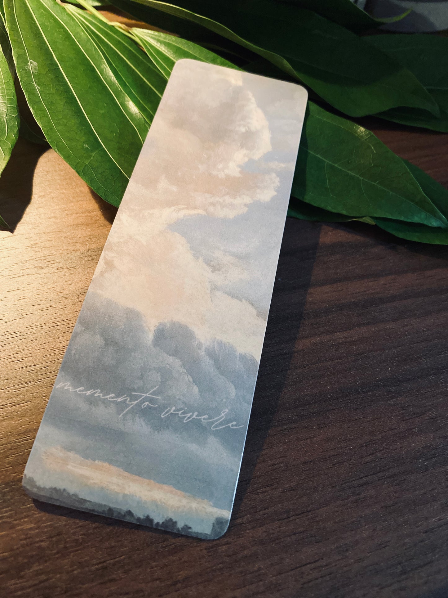 “Memento Vivere” Cloud Bookmark