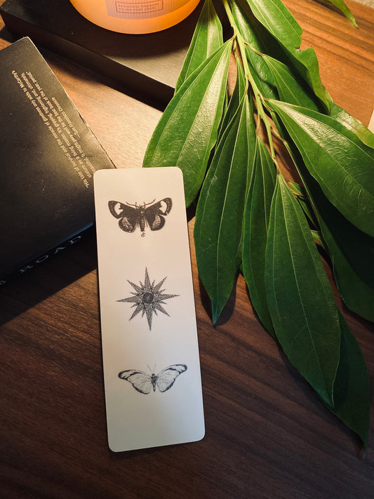 Celestial Moth & Butterfly Bookmark