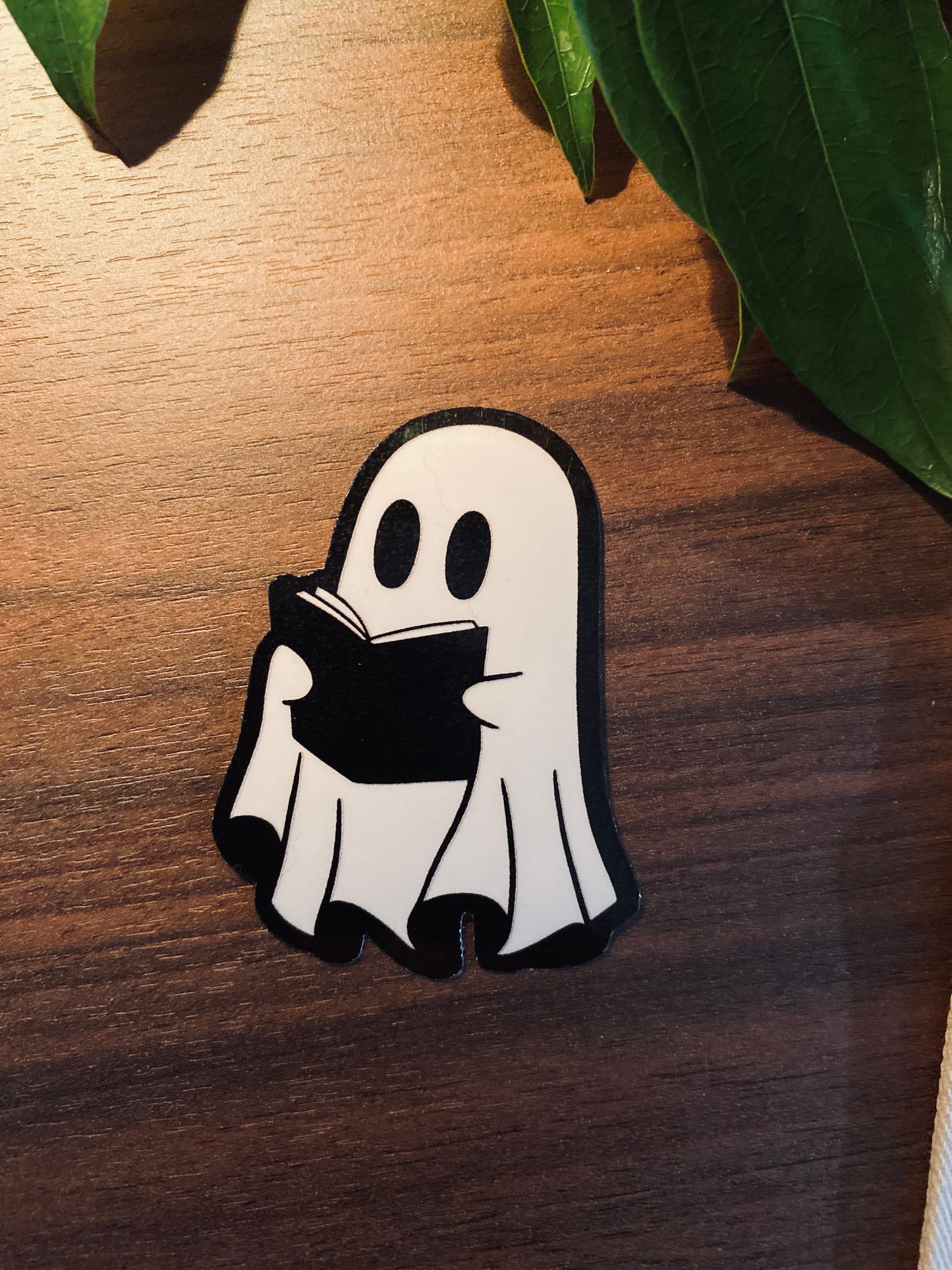 Reading Ghost Sticker