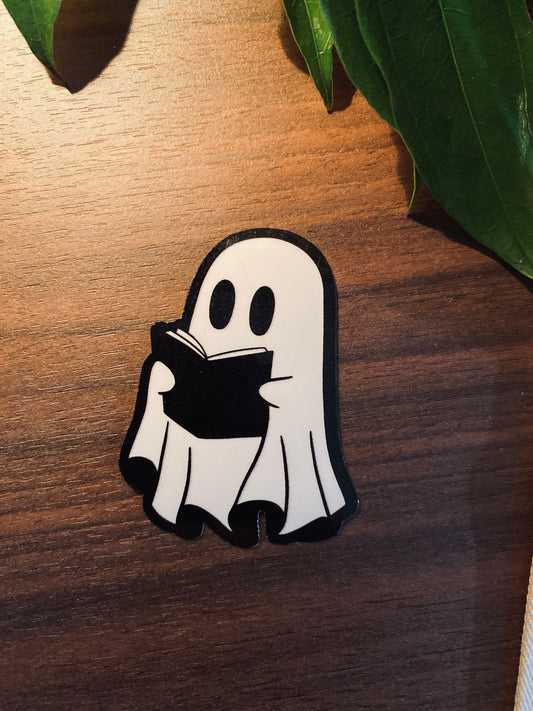 Reading Ghost Sticker
