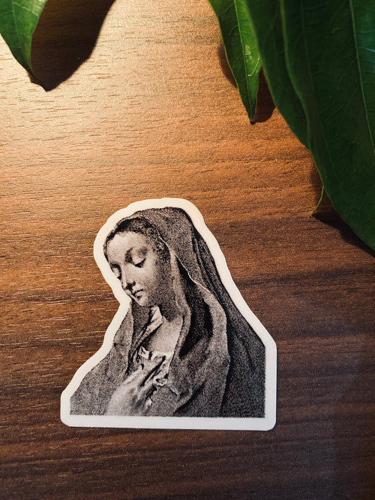 Virgin Mary Sticker