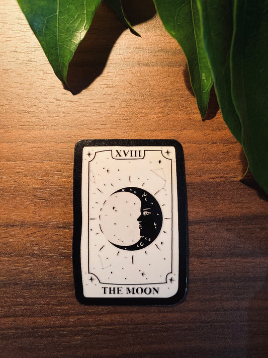 The Moon Tarot Sticker